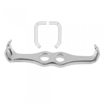 Mathieu Retractor Set of Fig. 1 and Fig. 2 Stainless Steel, 20 cm - 8" Blade Size Fig. 1 / Blade Size Fig. 2 42 x 13 mm - 42 x 26 mm / 47 x 13 mm - 46 x 26 mm